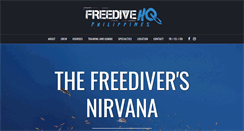 Desktop Screenshot of freedivinghq.com